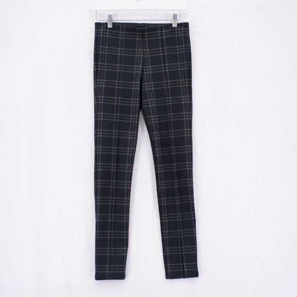 Anthropologie Pants - Sanctuary x Anthropologie Gray Black Brown Plaid Dress Pants XS 27 / 27.5 Polyes
